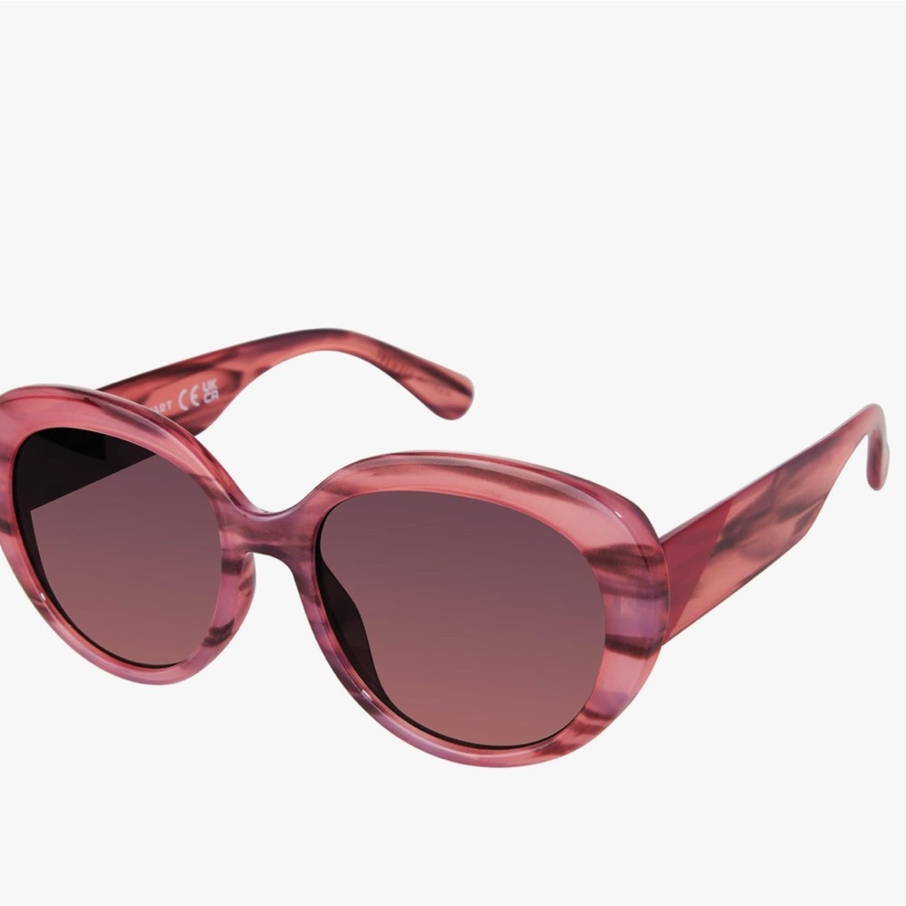 Martha Stewart Women's Ms193 Retro Sunglasses (Rose Wood)